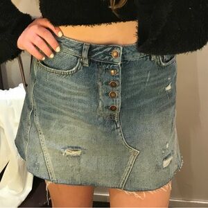Denim skirt
